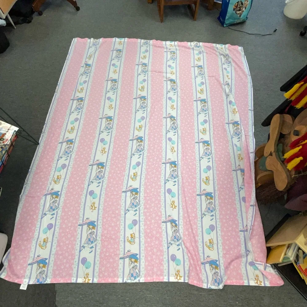 🌸 Rare‎ Vintage Holly Hobby Full size sheet set, pastel Excellent used Cond…